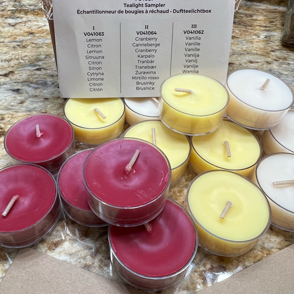 PartyLite 15 piece tealight sampler